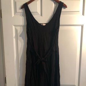 Loft black tie dress.  NWT